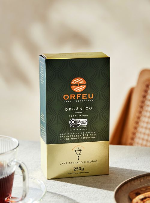 Café Orfeu Torrado E Moído Orgânico 250g