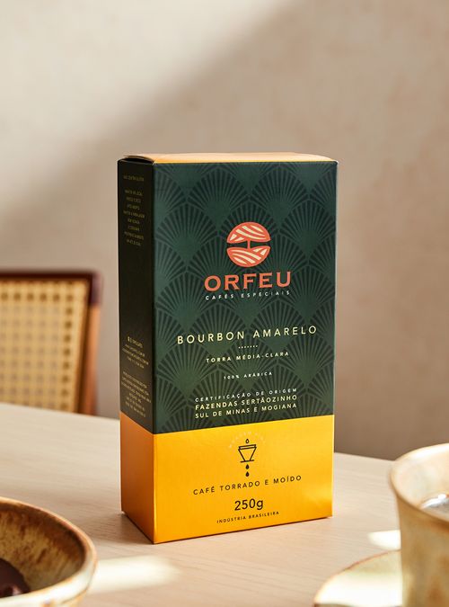 Café Orfeu Moído Bourbon Amarelo 250g