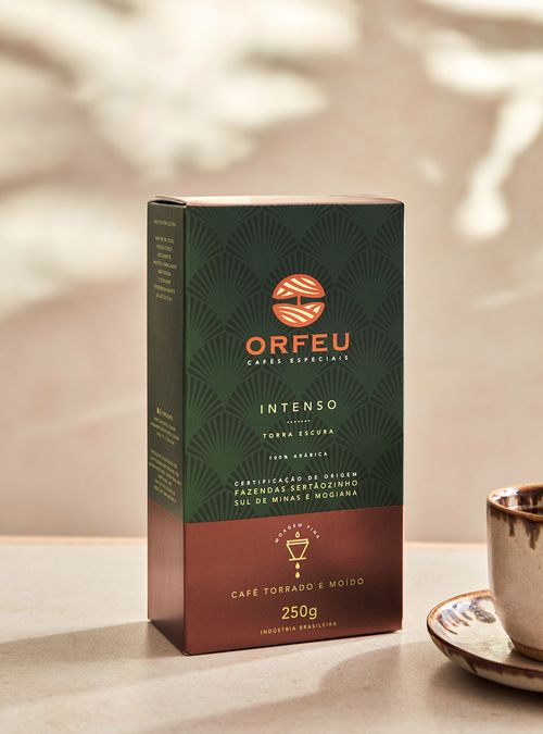 Café Orfeu Torrado e Moído Intenso 250g