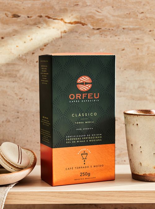 Café Orfeu Torrado e Moído Clássico 250g