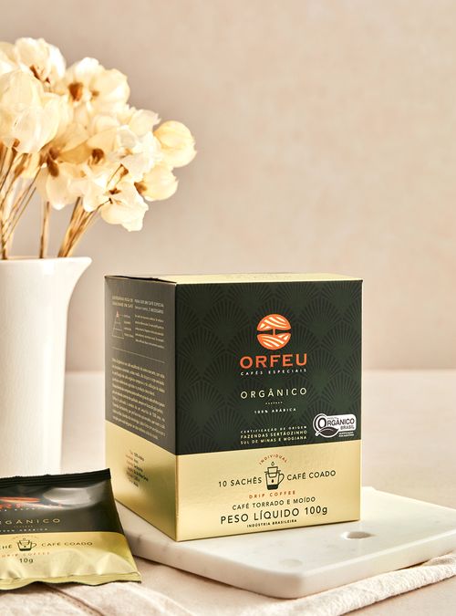 Drip Coffee Orfeu Orgânico 10 Sachês