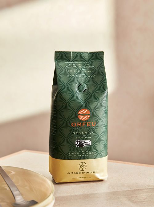 Café Orfeu Orgânico em Grãos 250 g