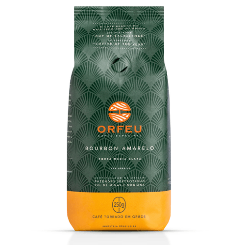 Café Orfeu em Grãos  Bourbon Amarelo 250g