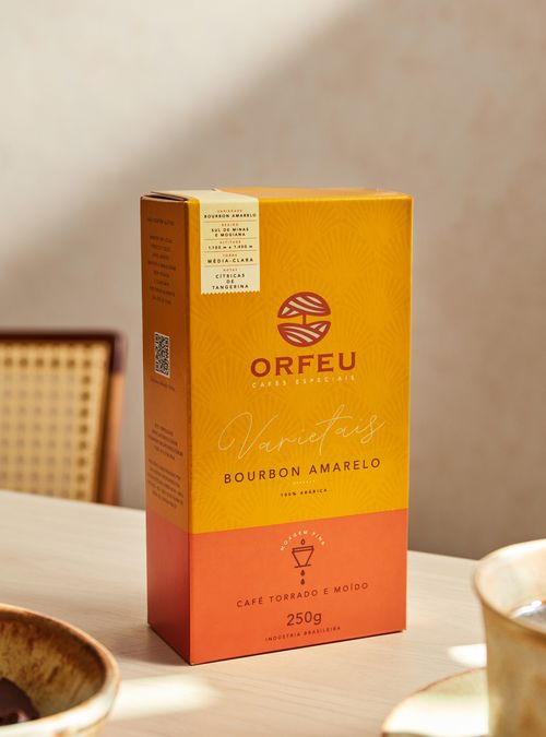 Café Orfeu Moído Bourbon Amarelo 250g