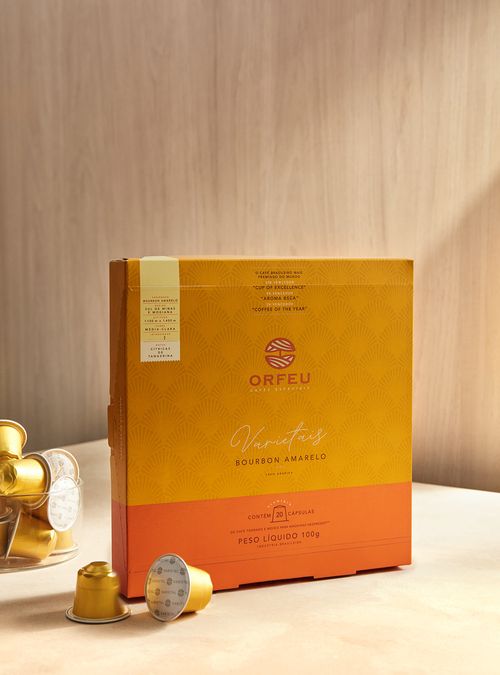 Cápsulas compatíveis Nespresso* Bourbon Amarelo