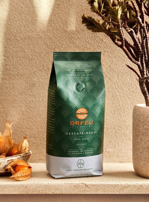 Café em grãos Descafeinado 250g