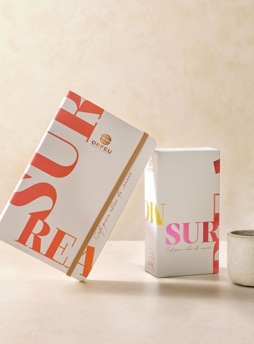 Kit Torrado e Moído Surrealismo + Caderno